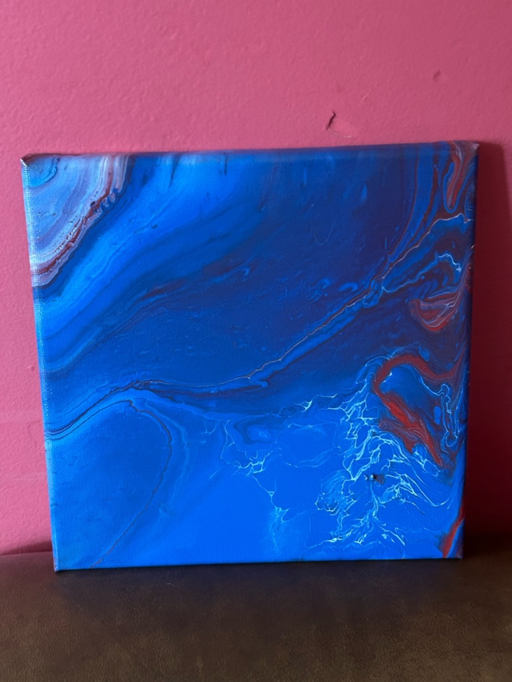 Original Fluid Art Painting - Contemporary Home Art “Agate”